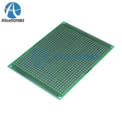 5Pcs Double side Protoboard Circuit Universal   Prototype PCB Board 7cmx9cm #hj