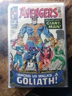 Lot Of 8 VINTAGE MARVEL COMIC Books.  The Avengers.  Silver Age.  28, 29,38...