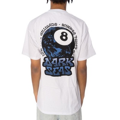 Dark Seas Billiards T-Shirt Herren Shirt weiß 47092