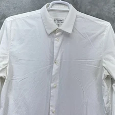 Maison Martin Margiela shirt men 54 Button Up Long Sleeve line 14 classic money