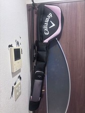 Callaway Black/Pink Club Case Golf Bag Carry Bag Range bag Rare Japan Used