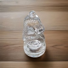 Pieza de repuesto de ajedrez de caballero de vidrio transparente de tablero de ajedrez roto de 2"