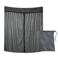 RV Screen Door Protector Breathable Auto Camping Mesh Shades Car