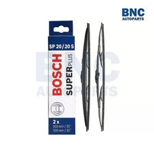 Bosch Superplus Spoiler Front Wiper Blade Set for Volvo V40 - 1995-2019