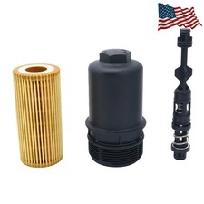 Oil Filter Housing Cap & Piece & Oil Filter For AUDI A1 A3 S3 A4 Superb 2015-21