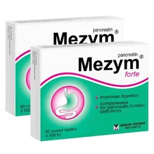 Digestive Enzyme Supplement 2 Packs x 80 Tablets