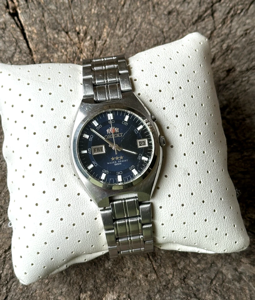 Reloj Orient Automático Mecánico Hombre Japón Impermeable 50m Foto 2 de 4