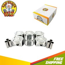 Engine Piston Set Fits 05-08 Acura Rl Tl 3.5l 24v Sohc J35a8