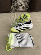 Adidas Predator Elite SG White Black Lucid Lemon JI1067 Men s Sz 7/ Wms 8