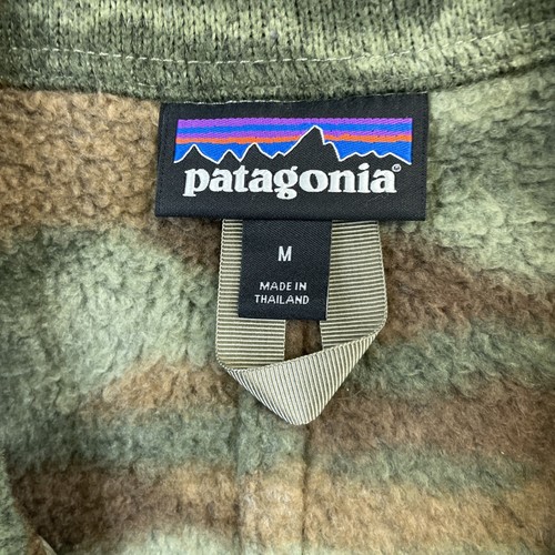 Chaqueta Camisa Patagonia Camuflada Polar Talla Mediana - Imagen 3 de 4