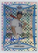2008 Bowman Chrome Prospects Prospect X-Fractor /250 John Jaso #BCP264 Auto 10k8