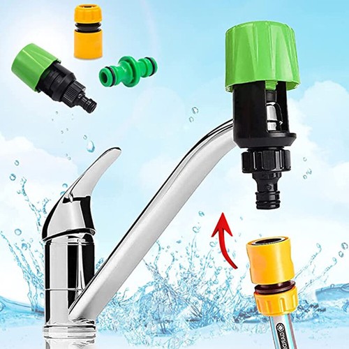 Rubinetto universale giardino tubo connettore rubinetto cucina adattatore irrigazione - Foto 5 di 14