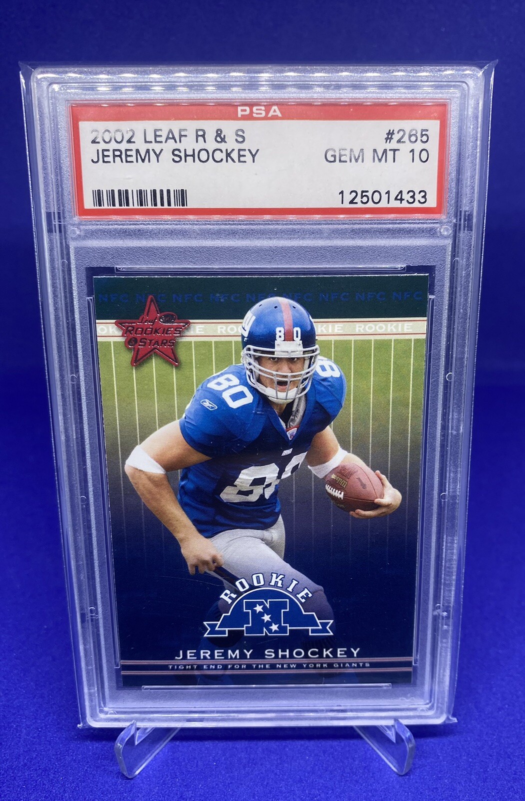 Jeremy Shockey Leaf R & S #265 Base