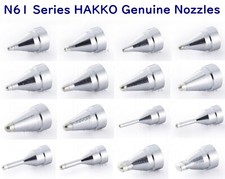 HAKKO N61-01 02 03 04 05 06 07 08 09 10 11 12 13 14 15 16 Desoldering Nozzles