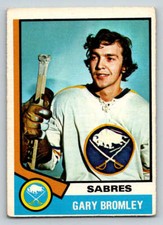 1974-75 O-Pee-Chee #7 Gary Bromley RC (ref 173684)