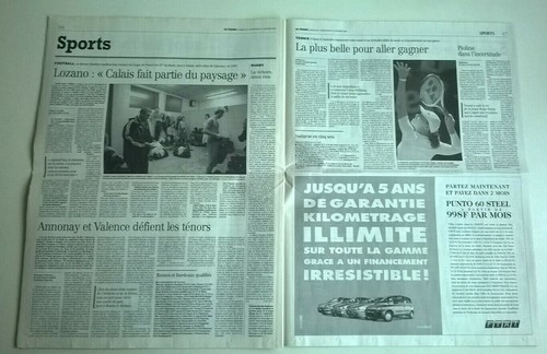 LE FIGARO des 20 et 21 janvier 2001 - Intronisation de G. BUSH / Lumière stoppée - Foto 8 di 12