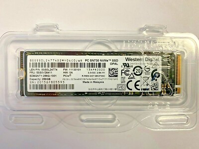 New Western Digital Black PC SN730 256GB TLC OPAL M.2 2280 PCIe NVMe ...