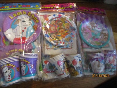 Unique Party Pack for 8 Rare 90's Characters Vintage  U Pick NOT a LOT NOS