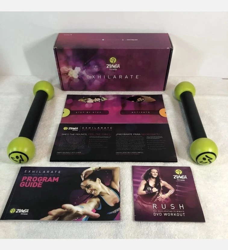 Promover Fragua altura Zumba Fitness Exhilarate Body Shaping System 4-Disc DVD w/ Toning Sticks & Guide | eBay Promover Fragua altura Zumba Fitness Exhilarate Body Shaping System 4-Disc DVD w/ Toning Sticks & Guide | eBay