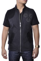 The Hundreds Zip-up Vest Sleeveless Black Mens on sale The Hundreds Zip-up Vest Sleeveless Black Mens on sale