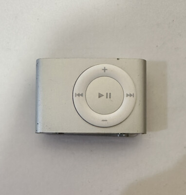 Apple iPod shuffle 2nd Generation Silver (1 GB) Works Great
