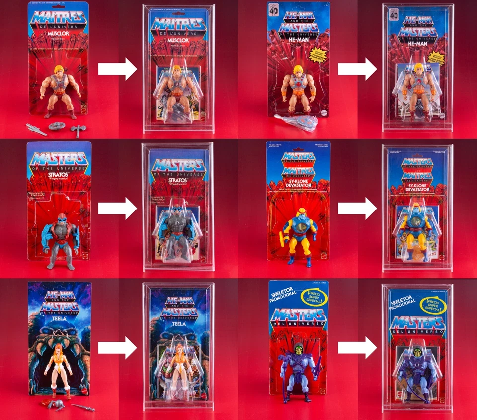 Masters of the Universe MOTU He-Man Schiebeblister / Blister / Case Version A - Bild 4 von 4