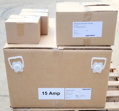 Eppendorf 5810R Refrigerated Benchtop Centrifuge Rotor S-4-104 Conical Tubes x 4