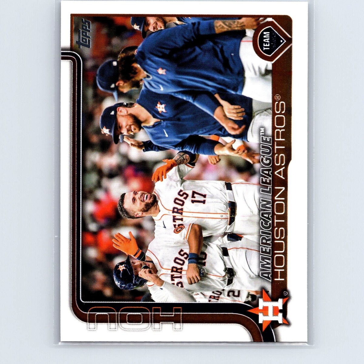 2025 Topps Series 1 Baseball Houston Astros Team Card #76 | eBay