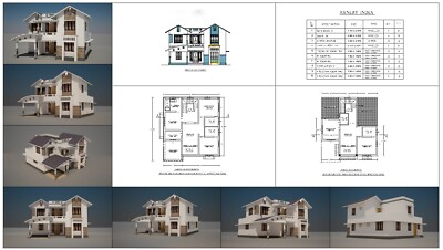 Elevate Your Space Home Architecture Exterior 3D Model DWG & 3Dmax