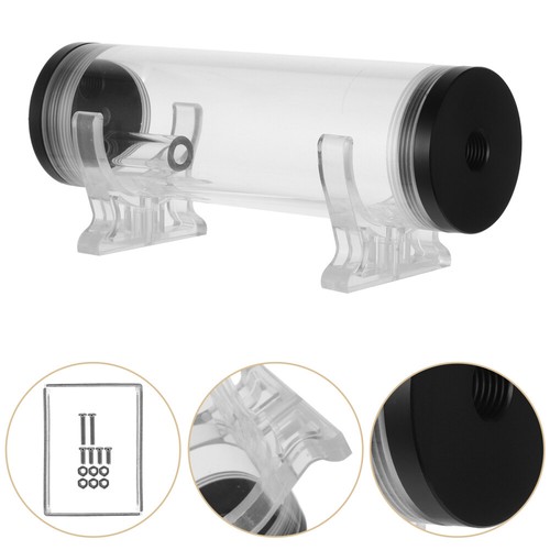 Water Coolant Tank Liquid Cooling Machine Reservoir for Computer Case Cylinder - Afbeelding 9 van 12