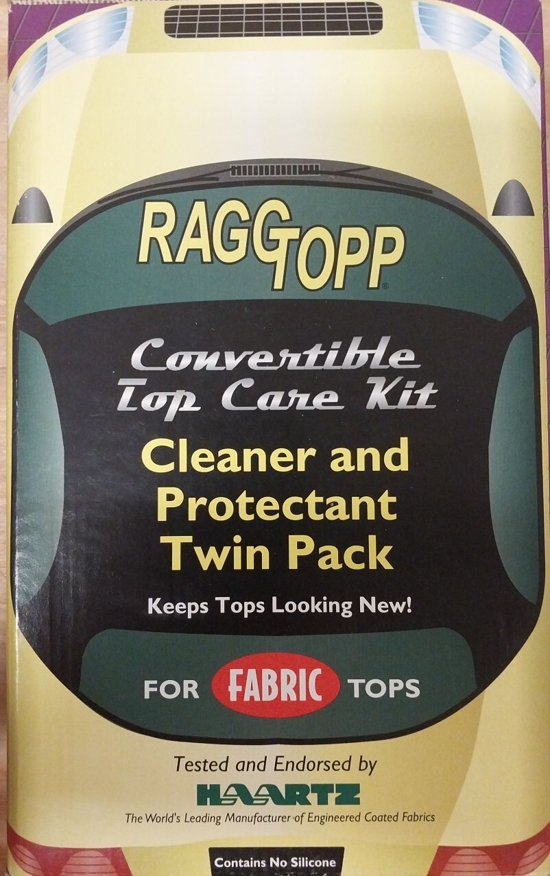 Raggtopp Convertible Fabric Top Care Kit Cleaner & Protectant eBay
