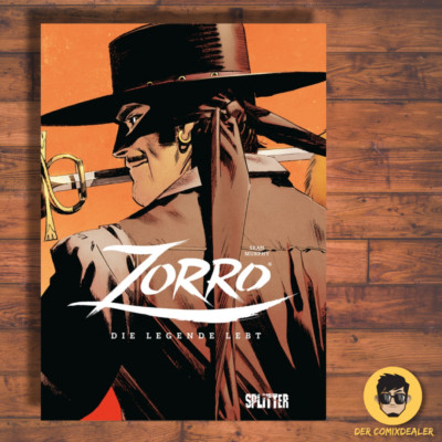 Zorro - Die Legende lebt / Comic / Splitter Verlag / Abenteuer / Neu / HC