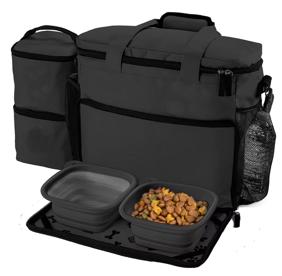 Pet Travel Bag W/Bowls - Image 3 of 4