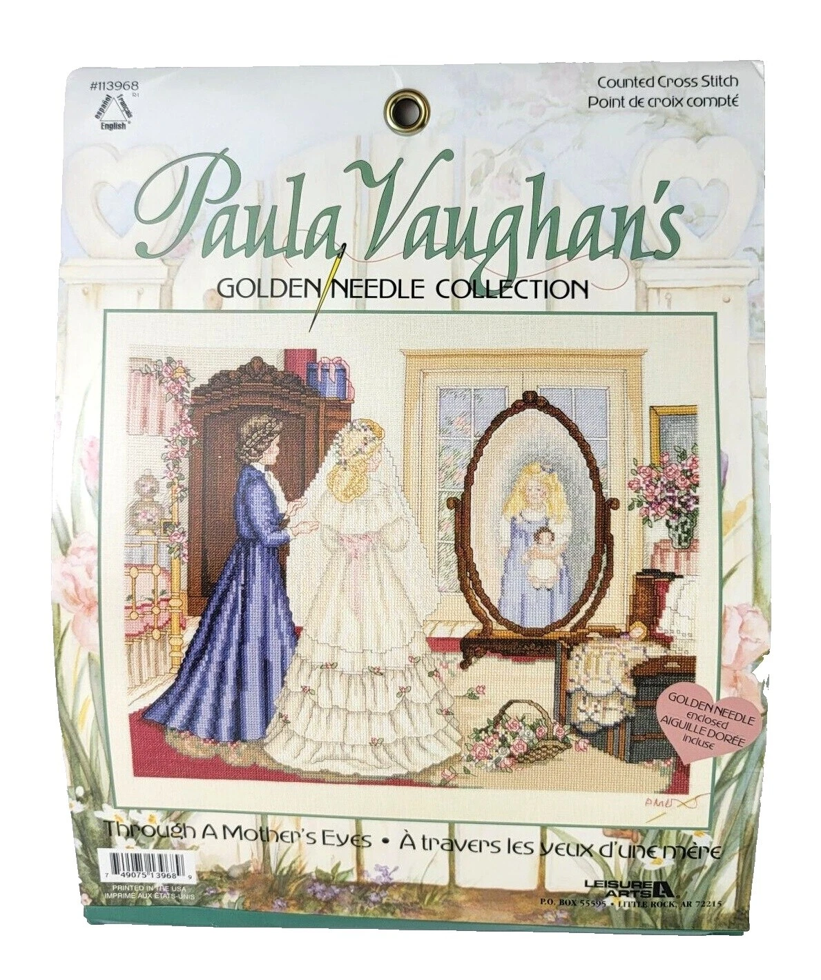 Leisure Arts Hand Embroidery Framed Pictures