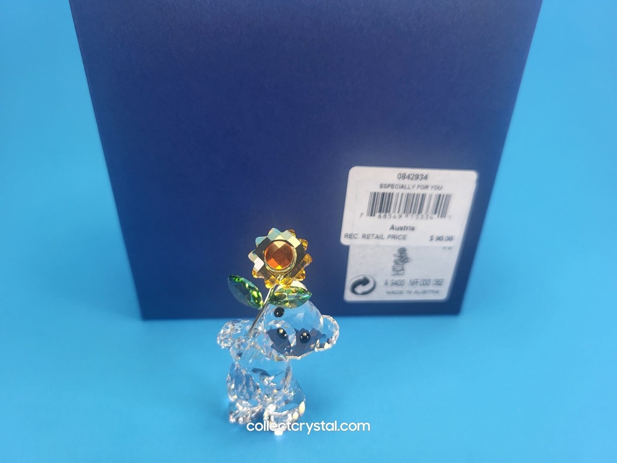 立体・オブジェ Swarovski Kris Bear Especially For You Swarovski Crystal Kris Bear Especially For You Sunflower