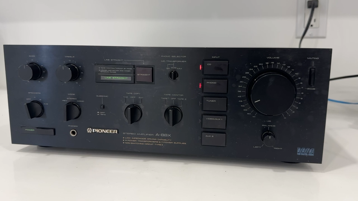 Pioneer A-88X Elite series Stereo integrated Amplifier