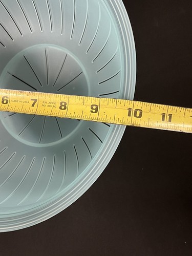 NEW Tupperware Impressions Colander - Wash / Rinse / Strain / Drain - Light Blue - Picture 5 of 6
