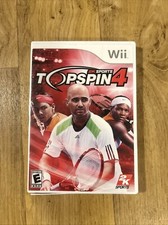 Top Spin 4 Tennis 2k Sports Nintendo Wii Clean CIB Complete With Manual Tested