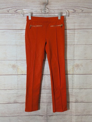 Girls GYMBOREE Orange Dress Tapered Leg Pant Size 7