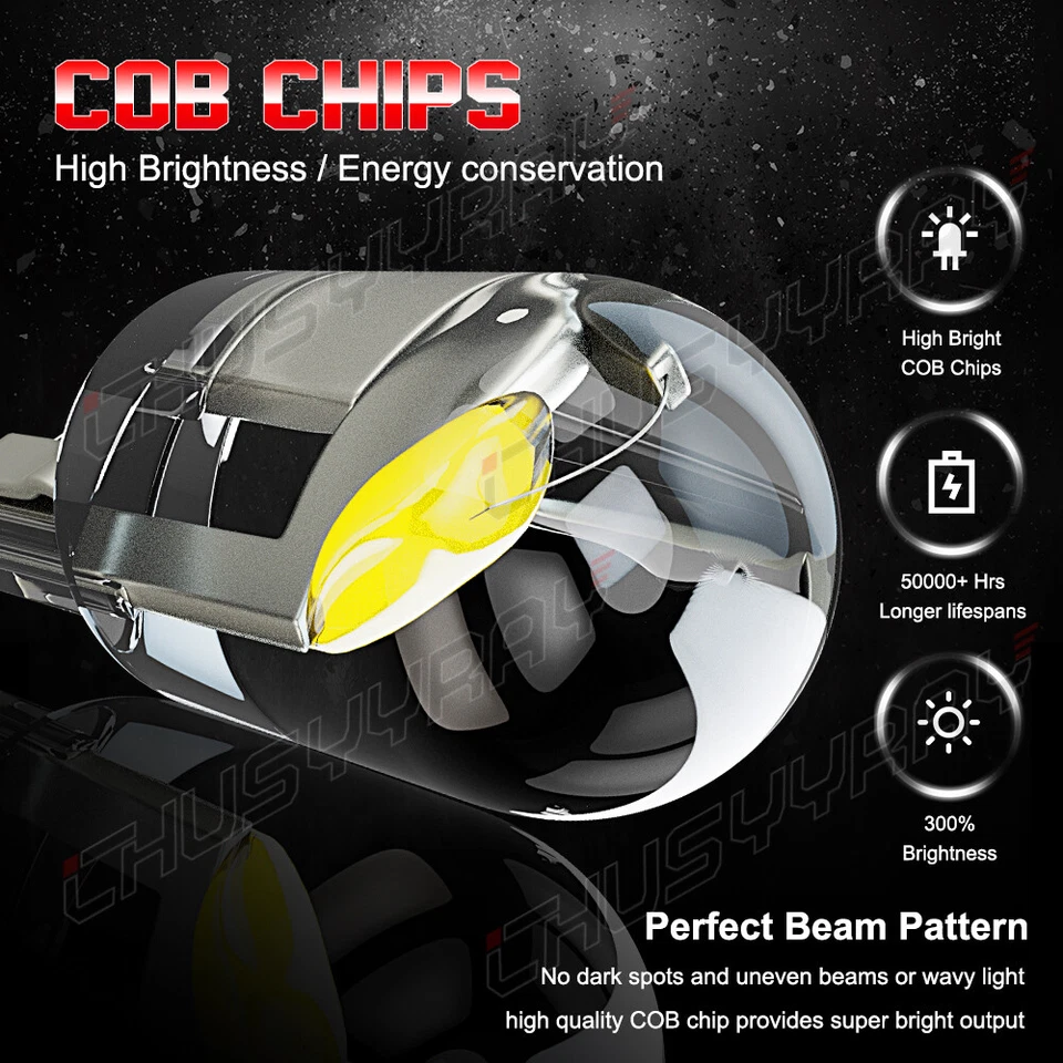 Cuadro de instrumentos de tablero luces blancas para Ford F100 F150 F250 F350 Bronco 1980-86 Foto 2 de 4