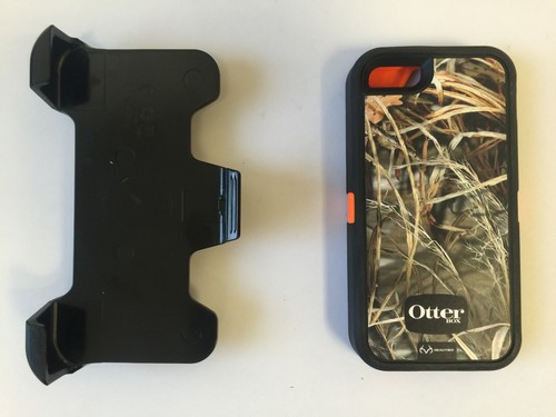 Serie OtterBox Defender para Apple iPhone 5/5S Realtree Max4 Negro/Naranja OEM - Imagen 1 de 3