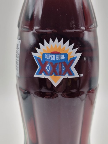 Super Bowl XXIX, 29 Coke - Coca Cola Bottle, 8 OZ Unopened - Picture 7 of 7