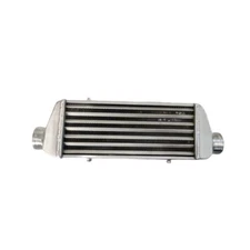 Universal Tube & Fin Full Aluminum Fmic Turbo Front Mount Intercooler 18"x7"x3"