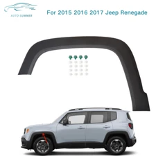 Fit For Jeep Renegade 2015 2016-2023 Left/Driver Side Front Fender Flares Trim