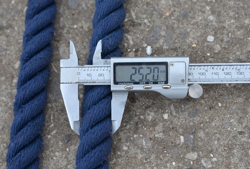 Azul marino amarre / cuerda decorativa barcos - 18 m - ENTREGA GRATUITA - Imagen 4 de 4