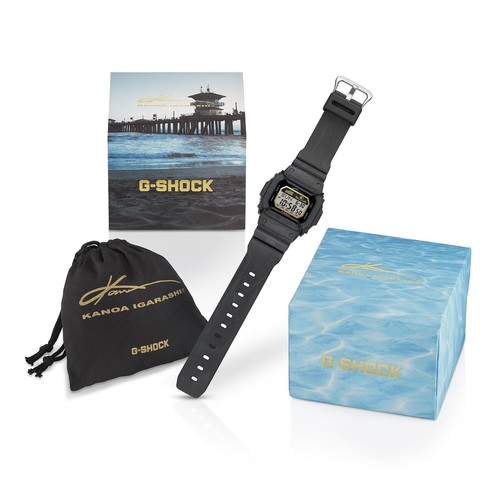 CASIO G-SHOCK GLX-5600KB-1ER DE KANOA IGARASHI SURF GRAFICO DE MAREAS LUNARES - Photo 12 sur 13