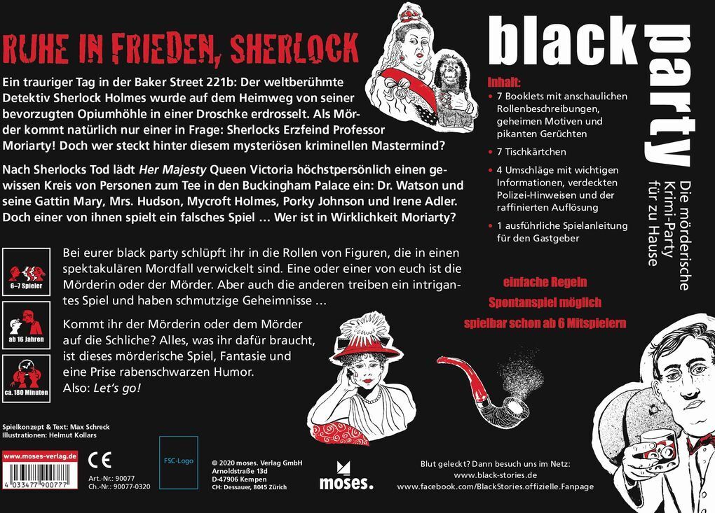 Thumbnail - Black Party Ruhe In Frieden, Sherlock
