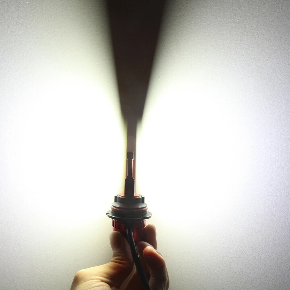 Juego de bombillas de faros Allá Lighting más nuevas tecnología LED 9004 luz principal brillante Foto 2 de 4