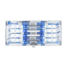 SINUS LIFT ELEVATORS KIT 5PCS-BLUE TITANIUM COATING