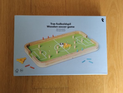 Tisch-Fußball Flying Tiger Wooden Soccer Game Holz Spielzeug 2 Personen